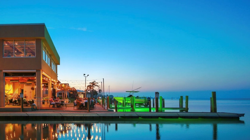 waterfront restaurant sunset sarasota design inspiration